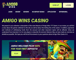 Experience Thrills and Wins at Online Casino Amigo Wins Experience Thrills and Wins at Online Casino Amigo Wins